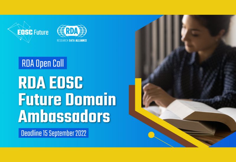 EOSC Future announces RDA Open Call for Domain Ambassadors #2