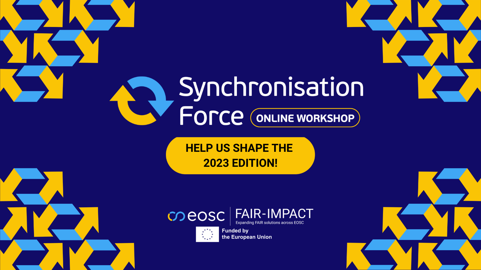 Preparing the FAIR-IMPACT Synchronisation Force 2023 Workshop