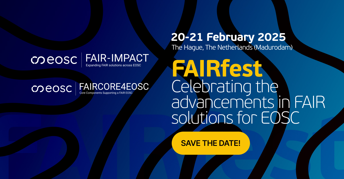 FAIRfest: Celebrating advancements of FAIR solutions in EOSC