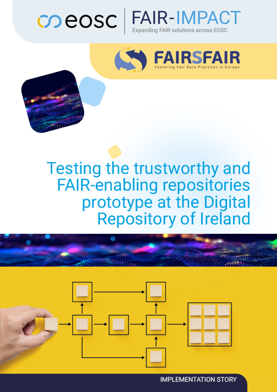 Testing the trustworthy and FAIR-enabling repositories