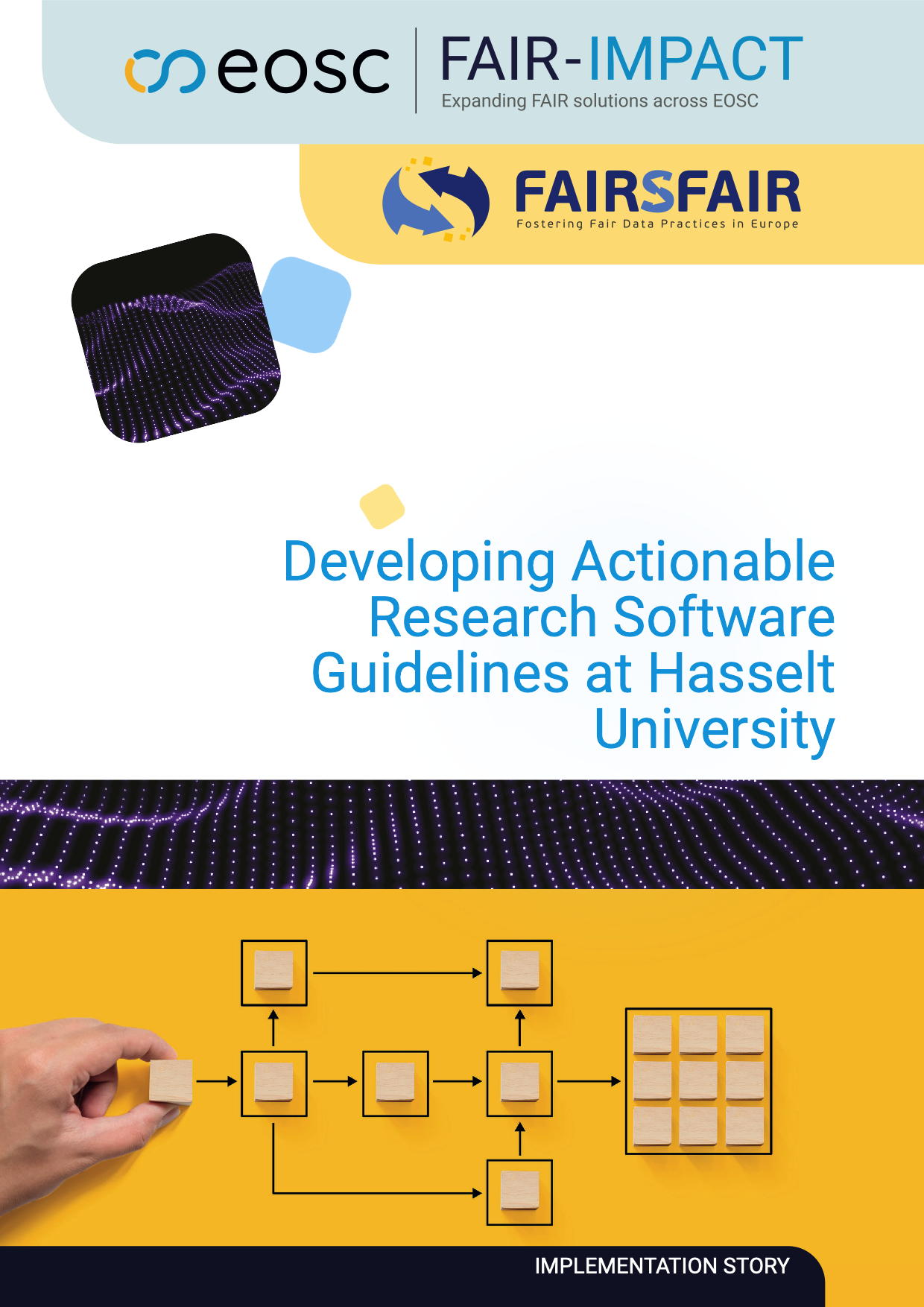 Developing Actionable Research Software Guidelines at Hasselt University