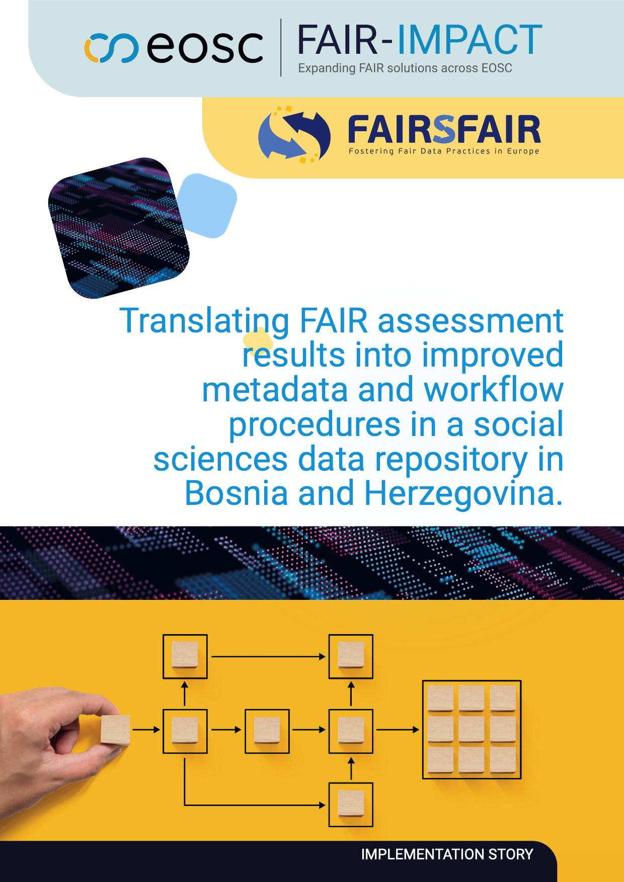Translating FAIR assessment results into improved metadata and workflow procedures in a social sciences data repository in Bosnia and Herzegovina