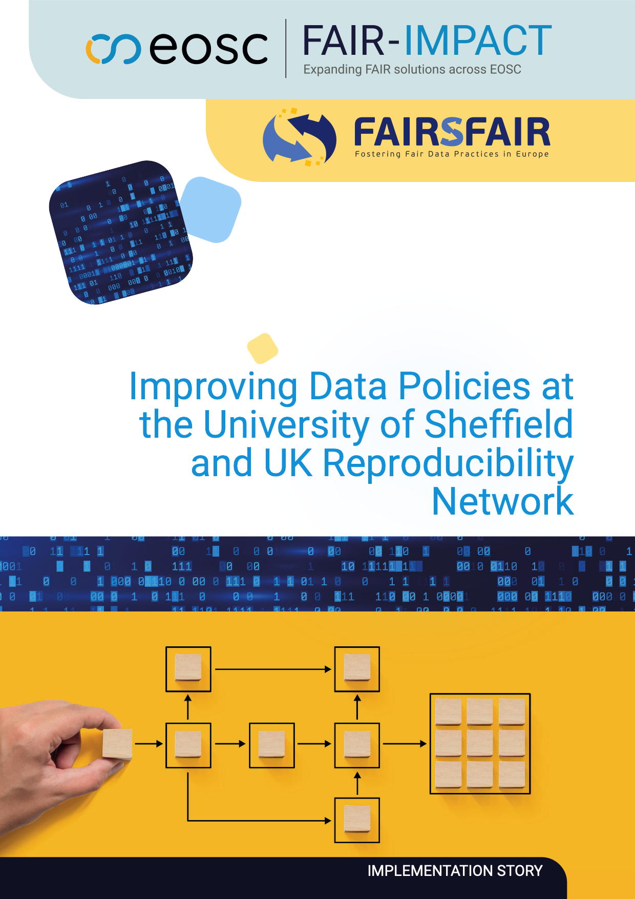 Improving Data Policies at the University of Sheffield and UK Reproducibility Network