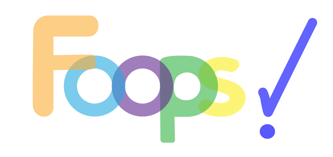 FOOPS! logo