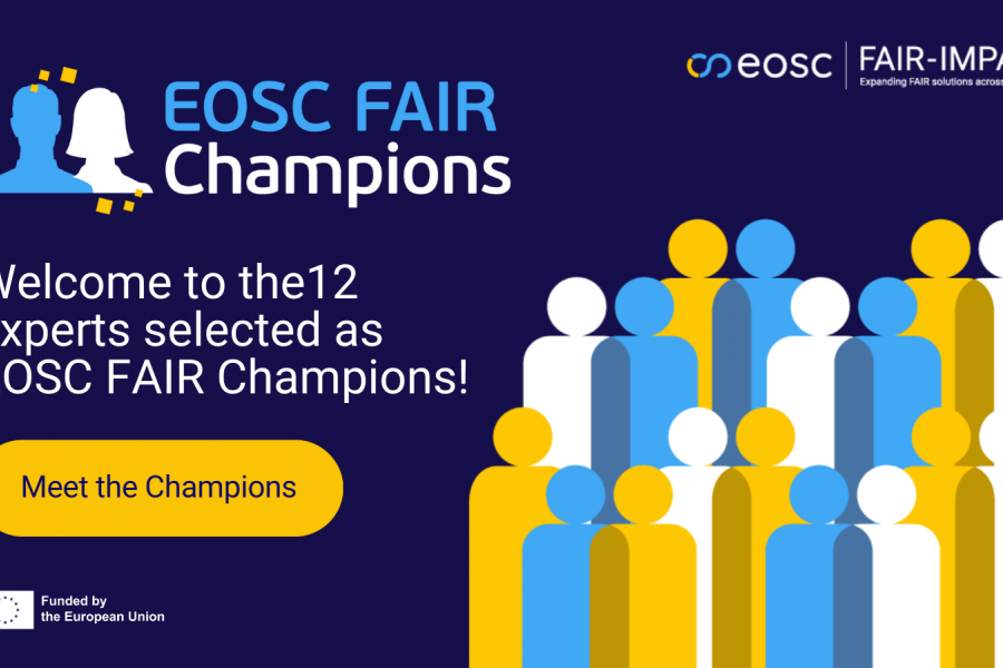 Welcome to the EOSC FAIR Champions!