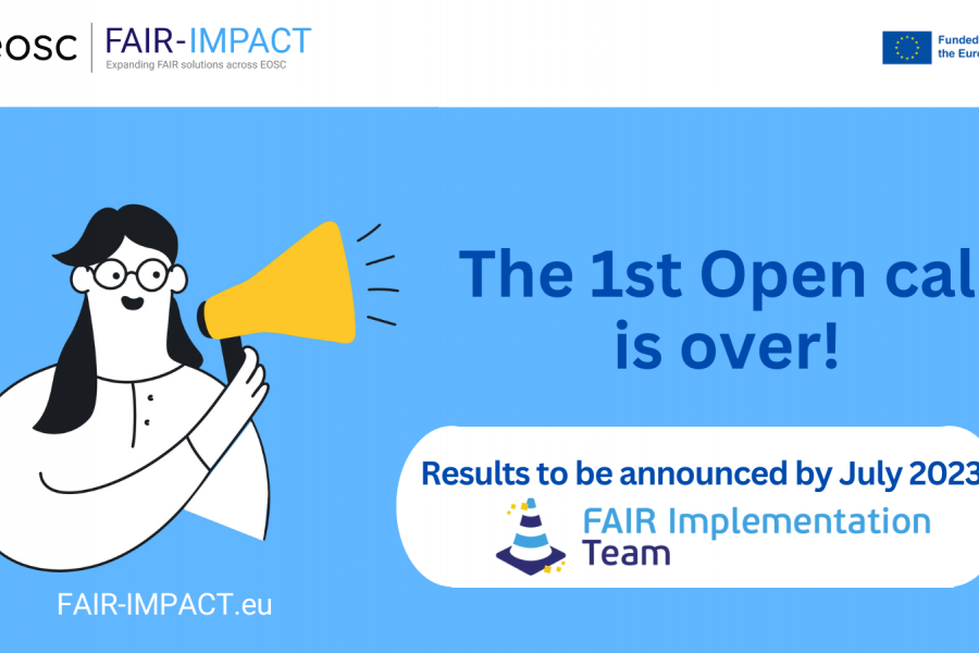 The first Open Call for FAIR Support is over!