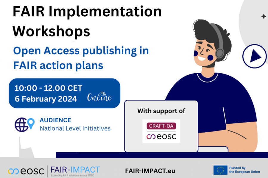 Open Access publishing in FAIR action plans