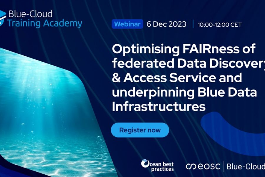 Optimising FAIRness of federated Blue Data Infrastructures webinar